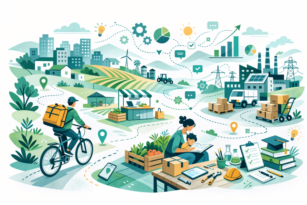 Repensar la educación para el trabajo en contextos de desigualdad territorial Repensar la educación para el trabajo en contextos de desigualdad territorial